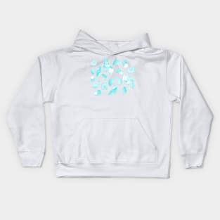 Blue shells Kids Hoodie